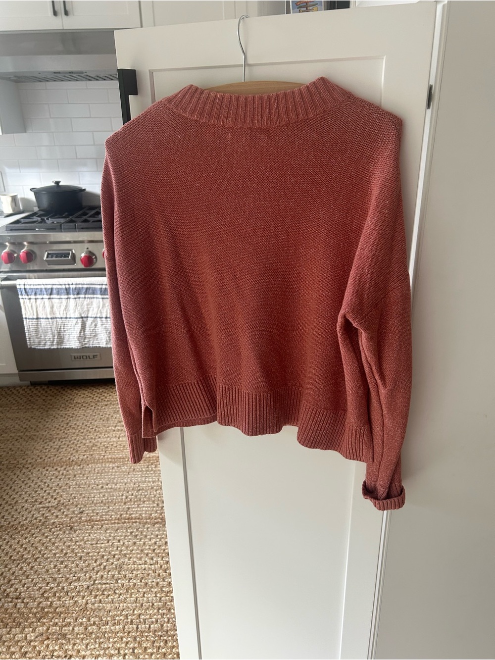 Madewell Pink Button-Up Knit Cardigan - Picture 4 of 4